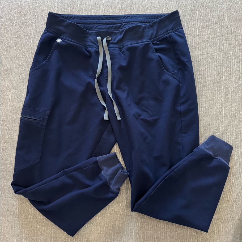 Figs Blue Nurse Jogger Pants Scrubs Scrub